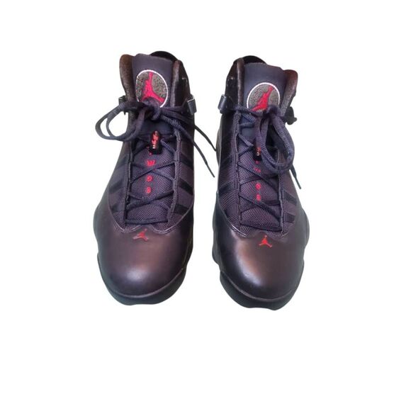 Nike Air Jordan 6 Rings LS Black Dark Army Red Sneakers Shoes Sz 12 main image 9
